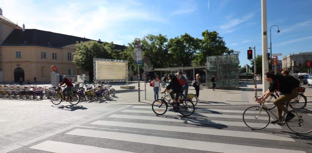 Fietsen in Wenen