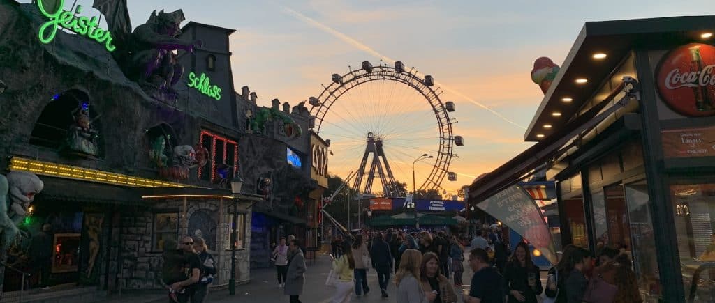 Prater in Wenen het leukste park van de stad