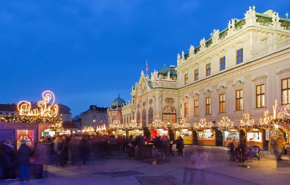 Belvedere Kerstmarkt Wenen