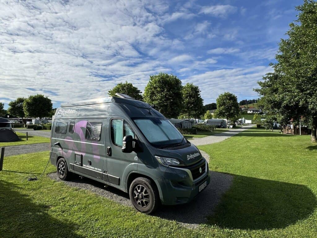 Met de camper naar Wenen - campings