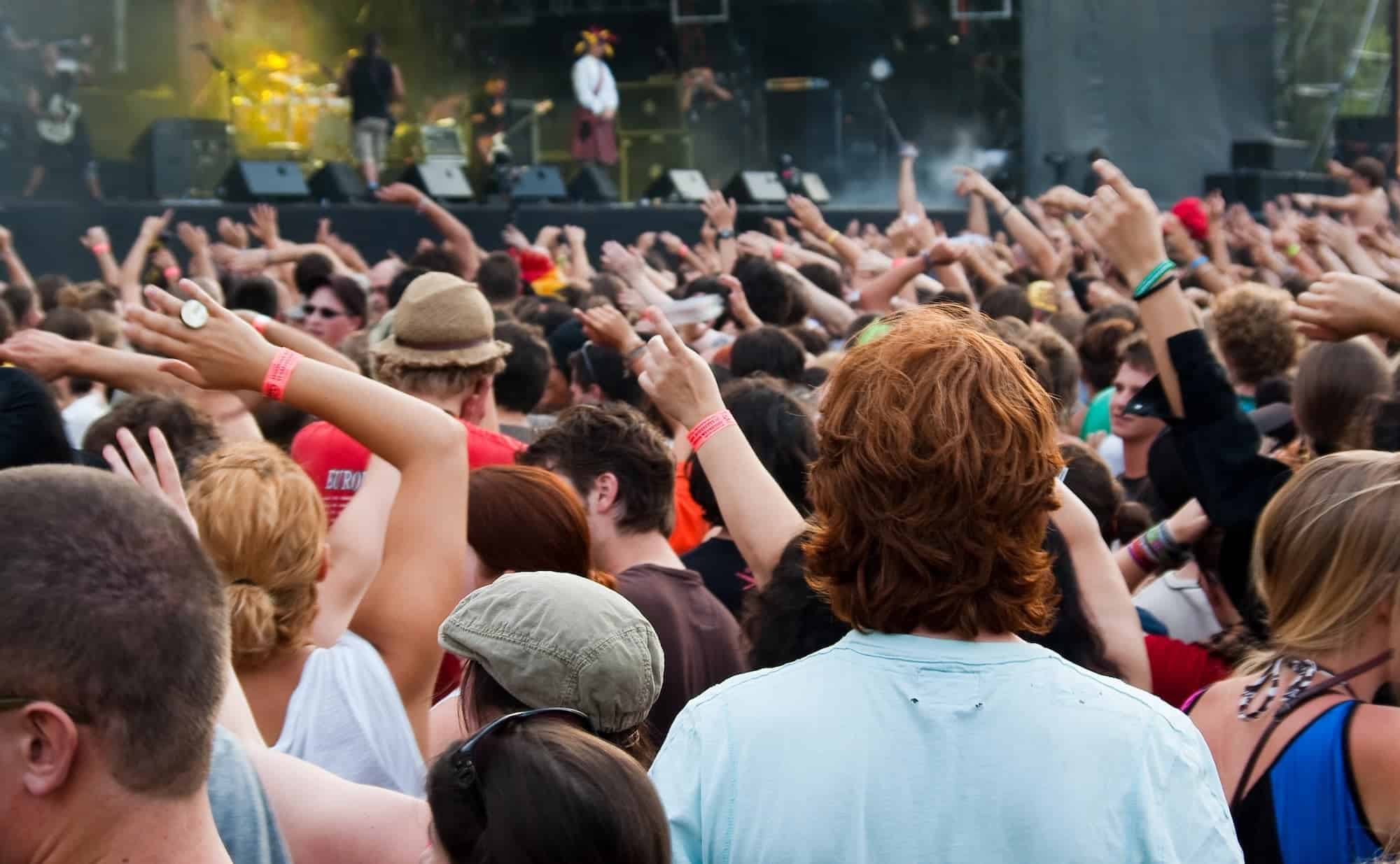 Frequency Festival in de buurt van Wenen