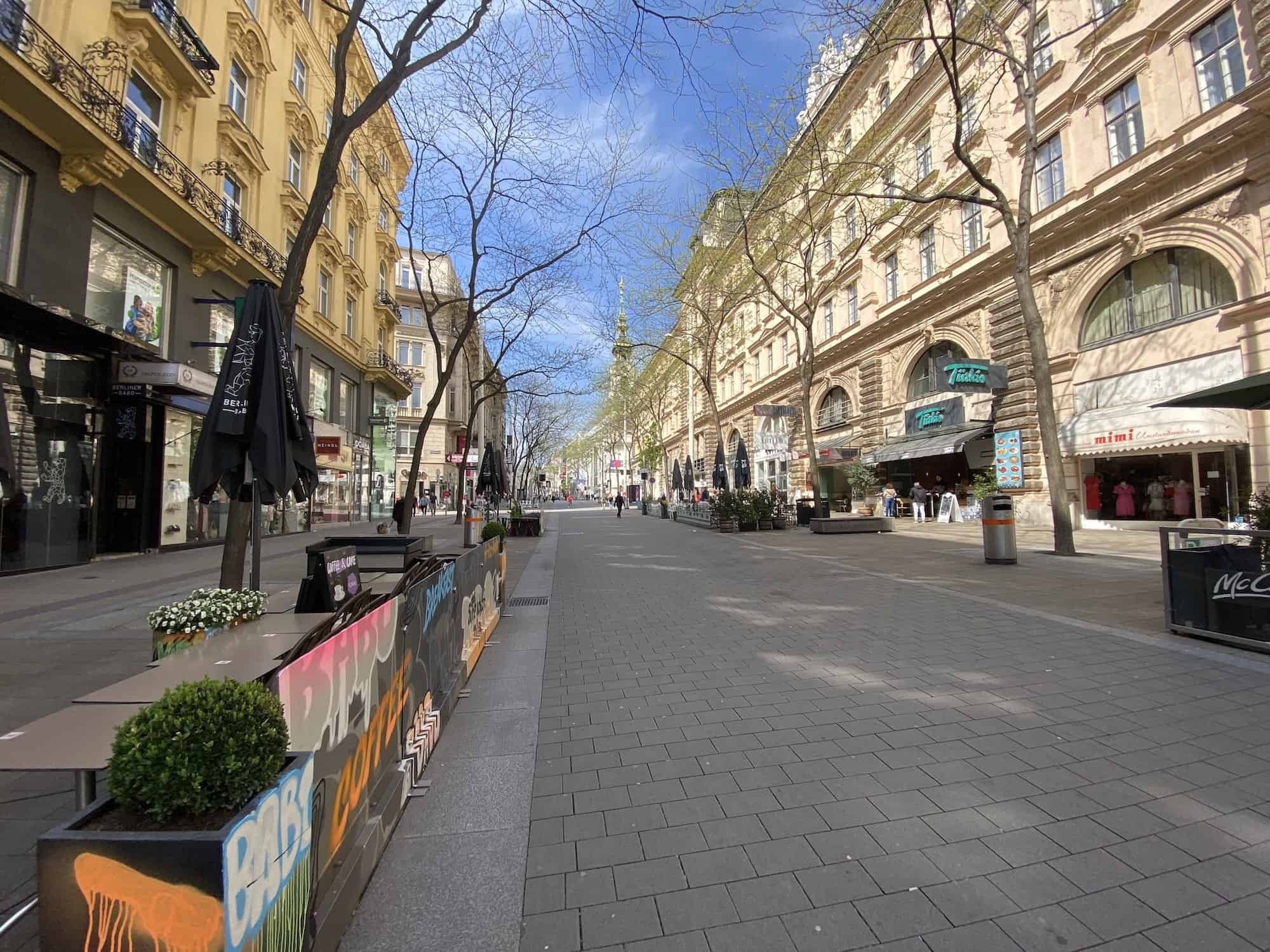 Mariahilferstrasse is de wijk om te shoppen