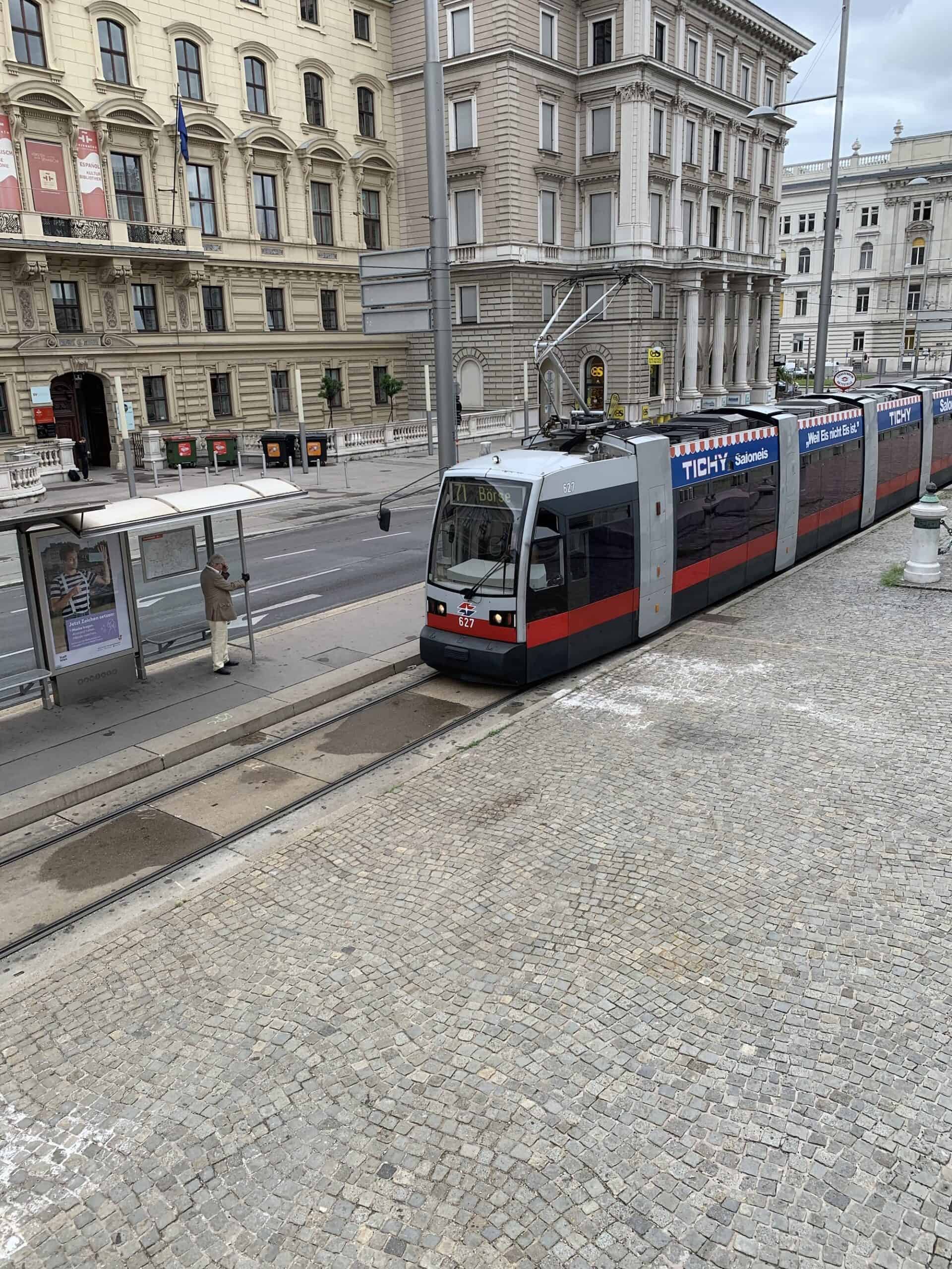 openbaar vervoer is in de Innere Stadt altijd dichtbij