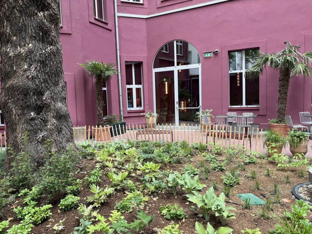 de stille binnentuin The companion - Wenen