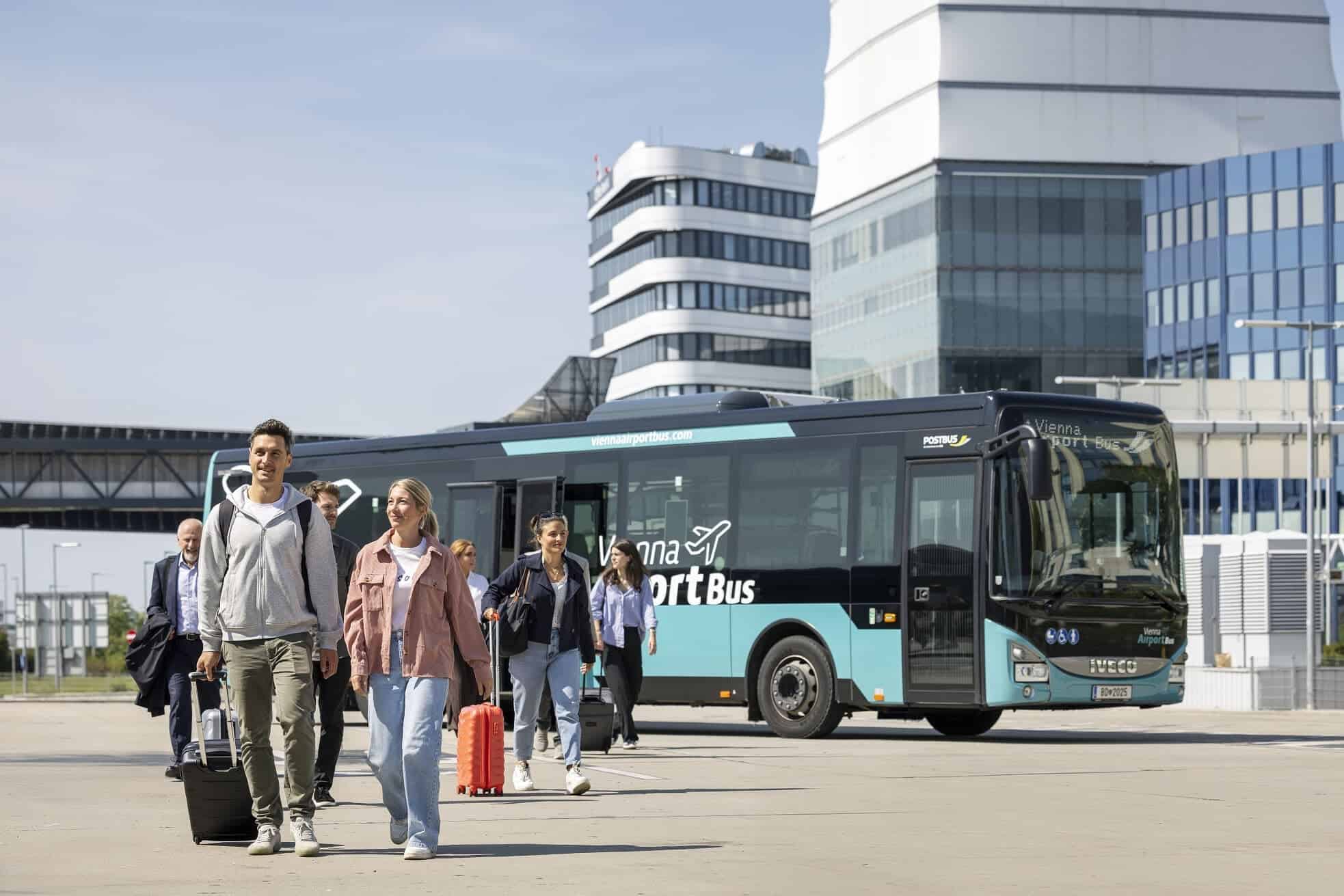 Vienna airport bus