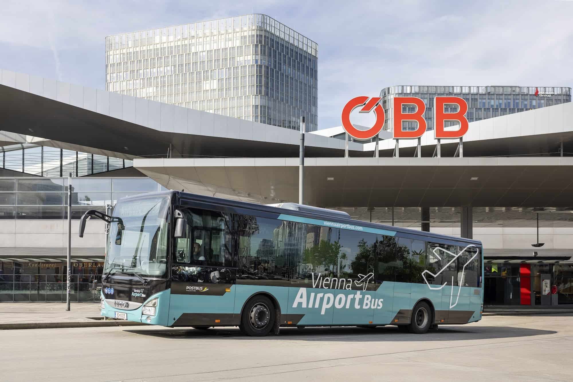 Nieuwe busverbindingen voor de Vienna Airportbus