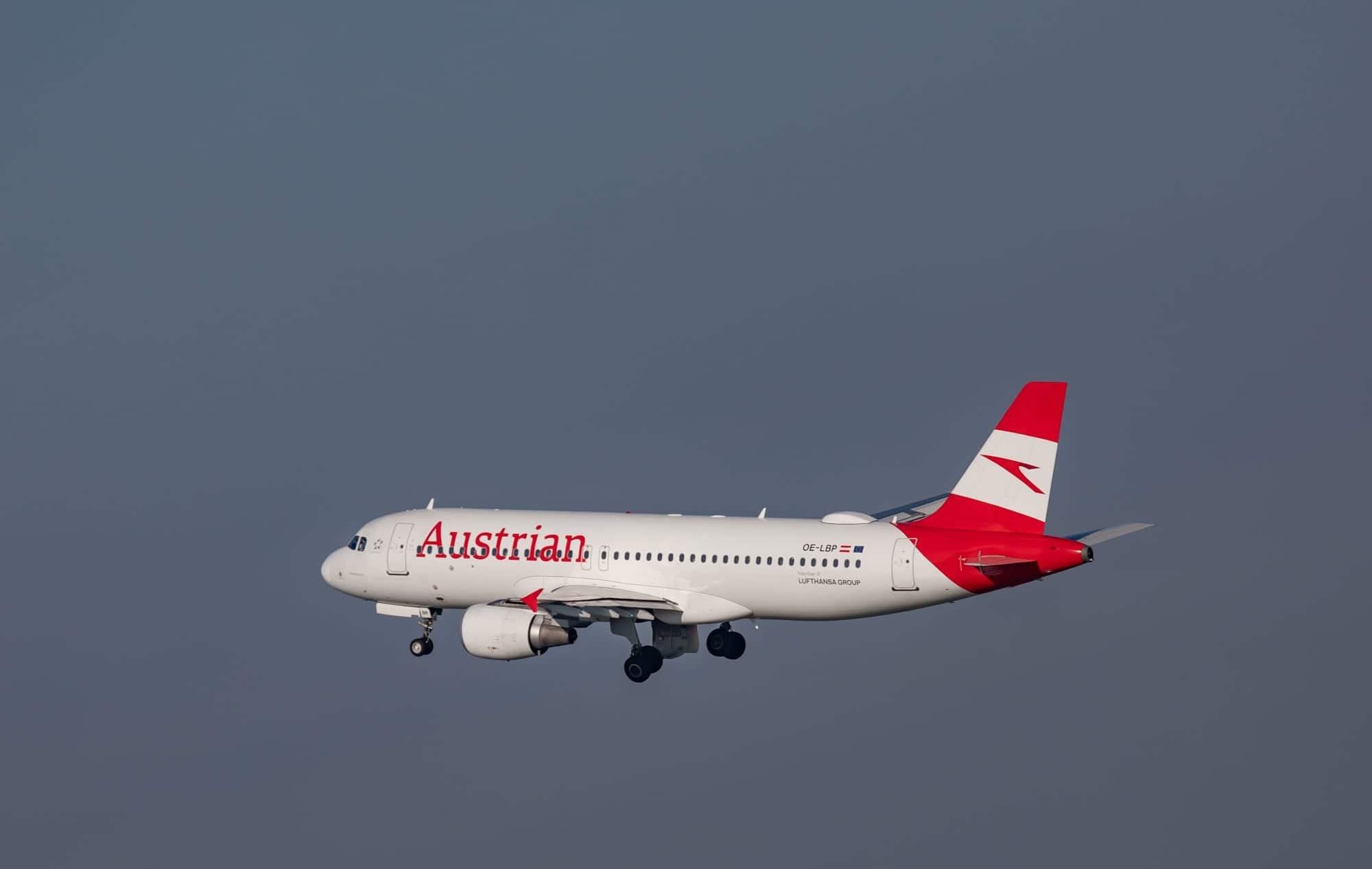 Austrian Airlines van Amsterdam naar Wenen