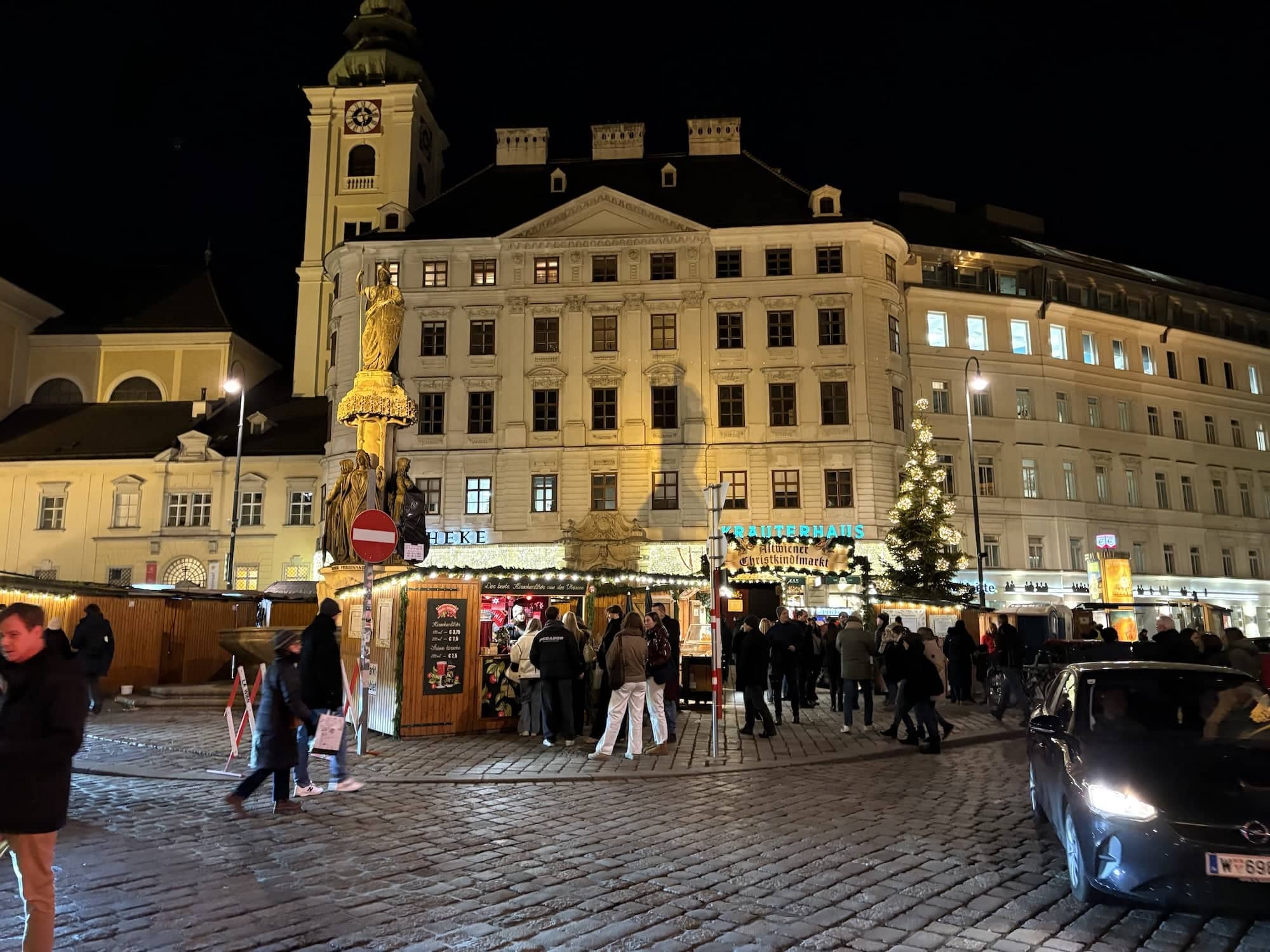 Kerstmarkt op de Freyung