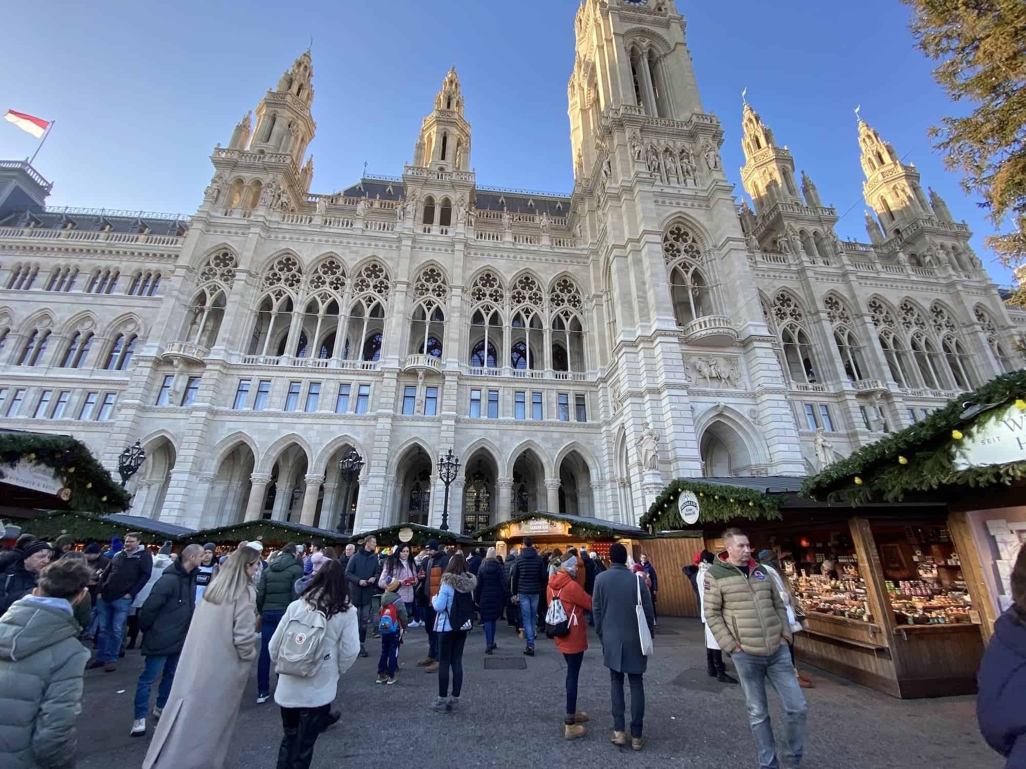 Christkindlmarkt bij het Rathaus