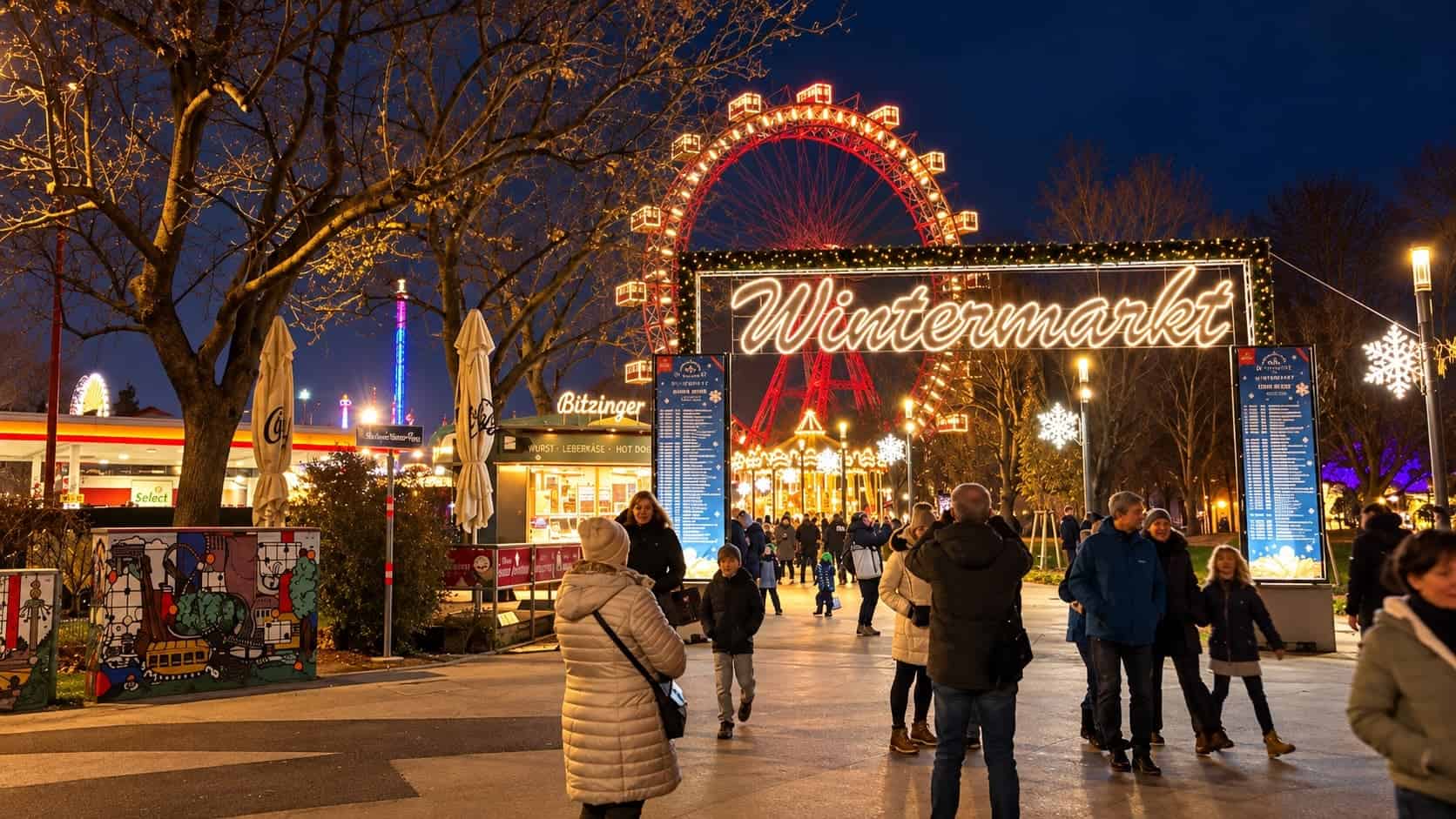 Wintermarkt Prater